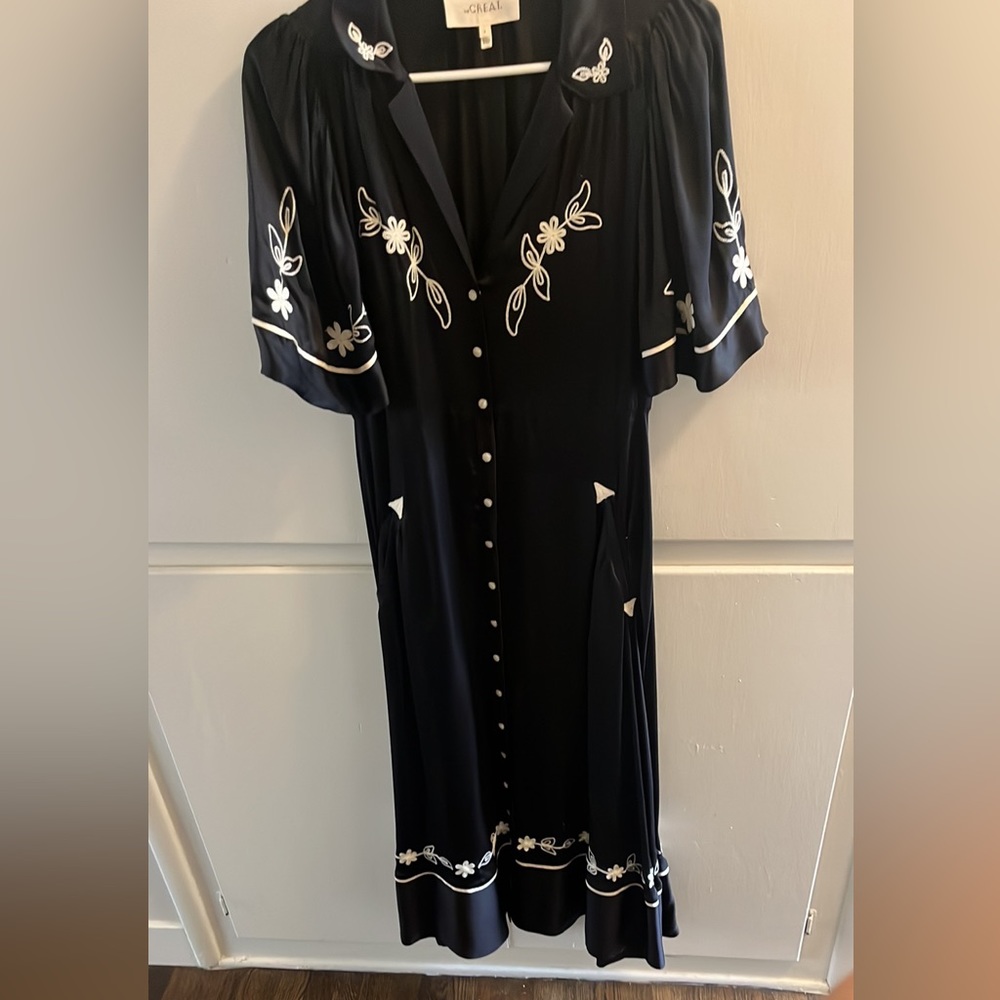 The Great. Silk Western dress